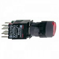 Кнопка Harmony 16 мм² 24В, IP65, Красный | код. XB6AF4B5B | Schneider Electric